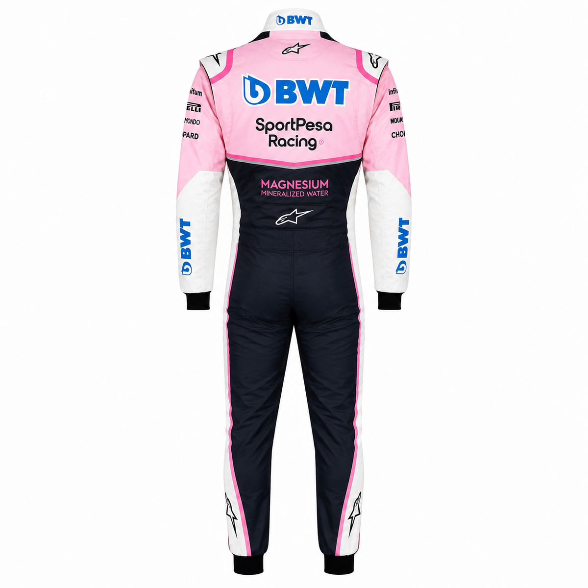 2019 Sergio Perez BWT Alpine F1 Racing Kart Suit