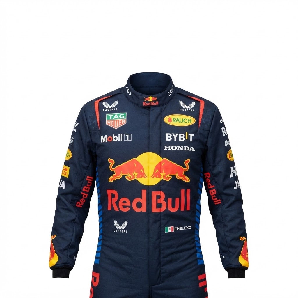 2024 Sergio Perez Red Bull Honda F1 Suit kart suit