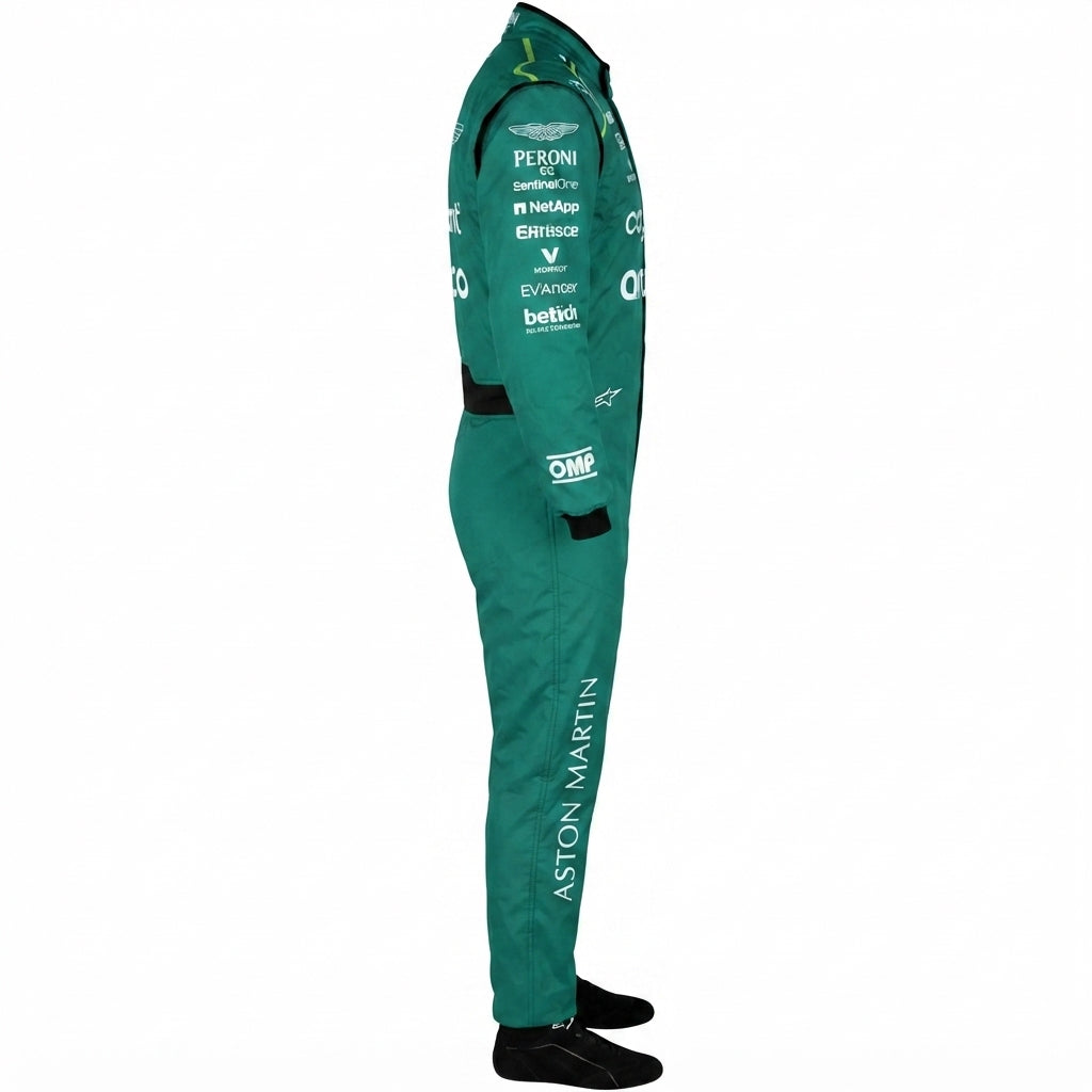 2023 Lance Stroll Aston Martin F1 kart suit