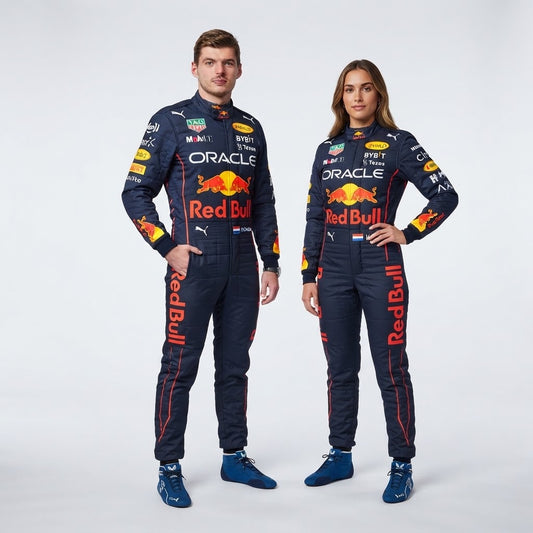 2022 Red Bull Max Verstappen F1 Race Suit custom go kart racing suit