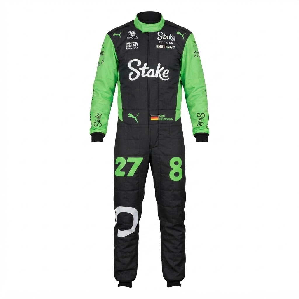 2025 Nico Hülkenberg Stake F1 Racing kart Suits