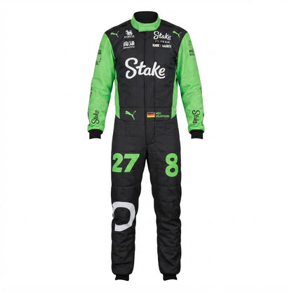 2025 Nico Hülkenberg Stake F1 Racing kart Suits
