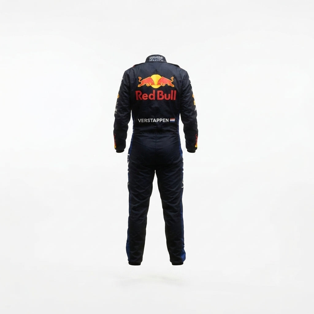 Max Verstappen 2026 Red Bull F1 Race Suit Replica karting suit