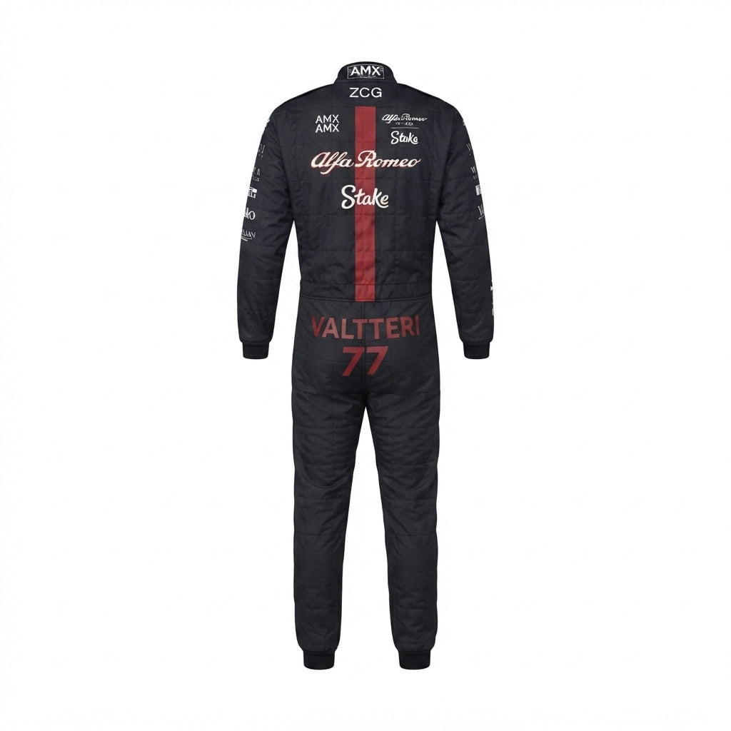 2023 Valtteri Bottas Alfa Romeo F1 Race karting Suit