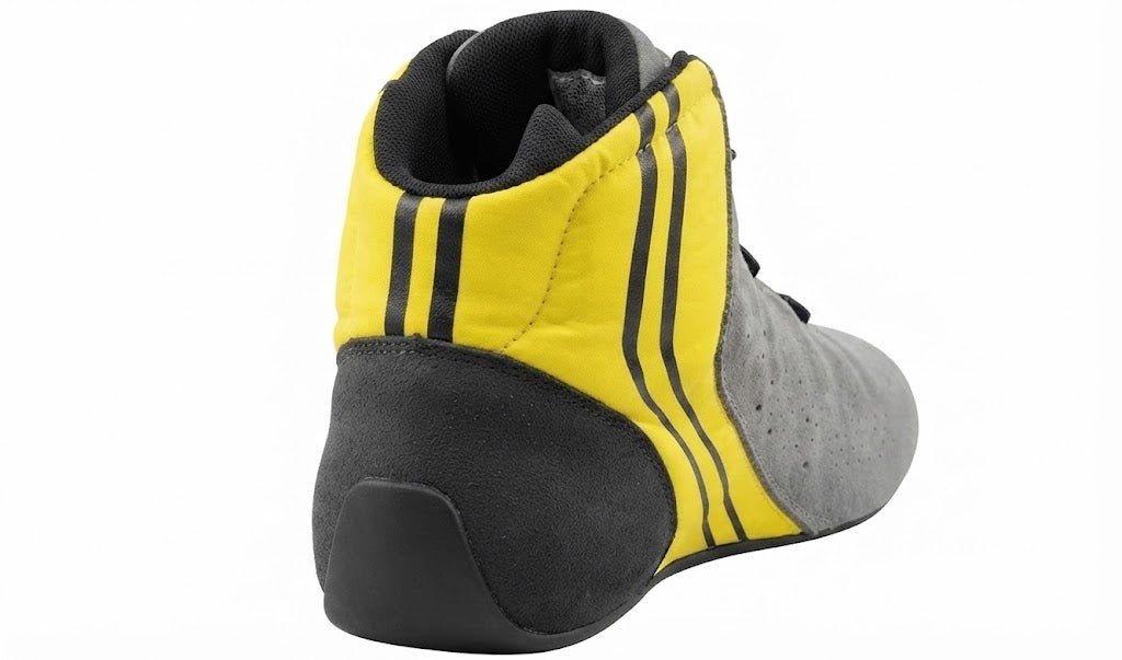 Professional Dial-Fit High-Top Kart Racing Boots