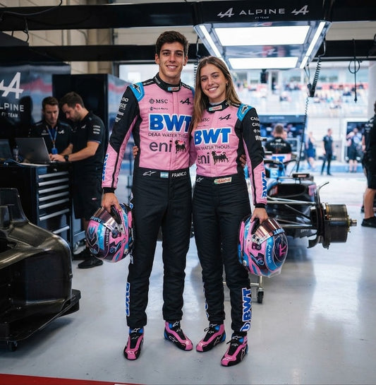 Franco Colapinto 2026 BWT Alpine F1 Kart Suit Replica
