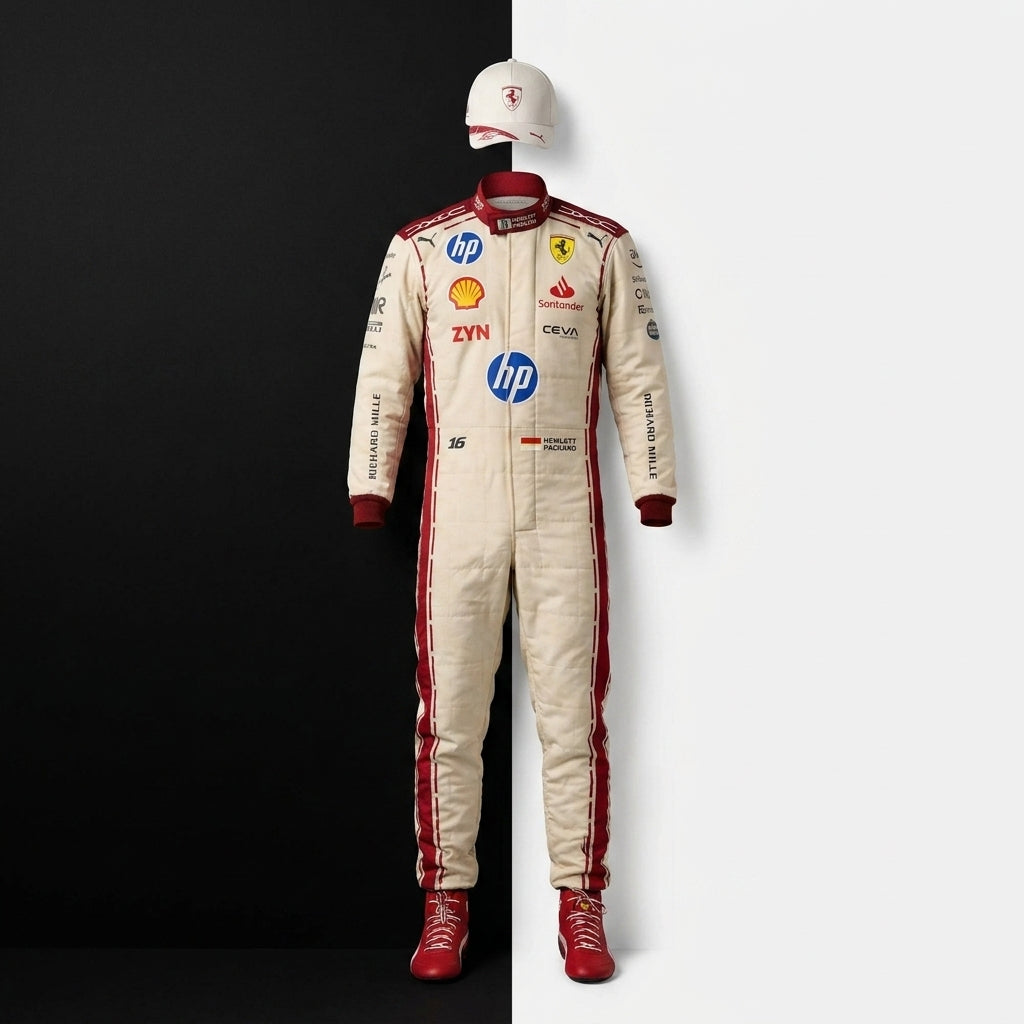 2026 Charles Leclerc Monaco GP Ferrari F1 Race Suit kart racing suits
