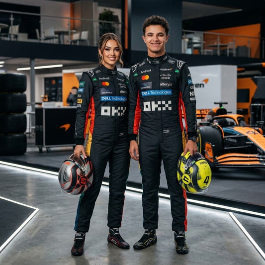 2025 Lando Norris F1 Race Suit custom go karting suit