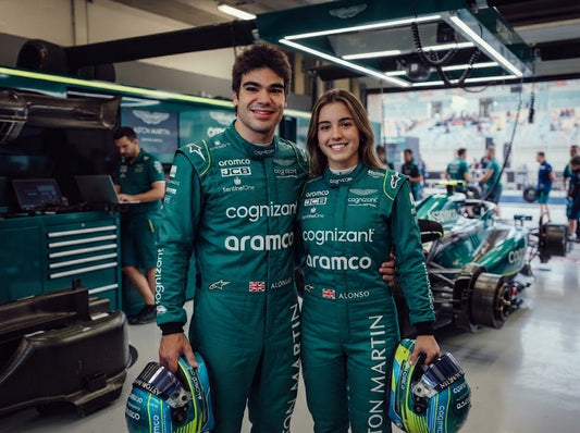 2022 Lance Stroll Aston Martin F1 kart Racing Suit