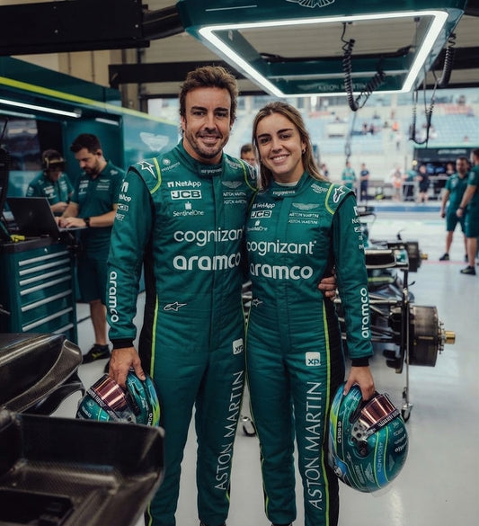 2026 Fernando Alonso Aston Martin F1 kart racing suit