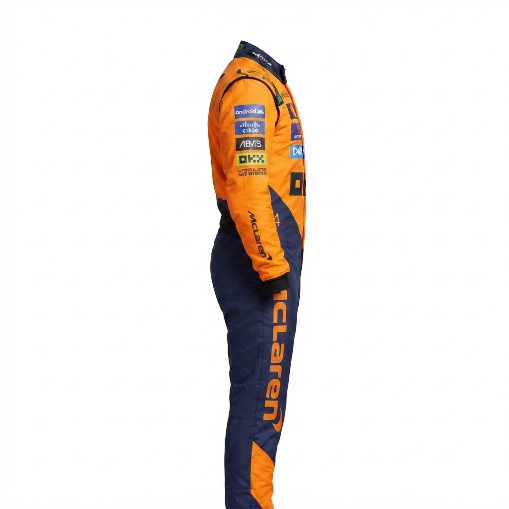 2025 Lando Norris Mclaren F1 Race Suit custom kart suit