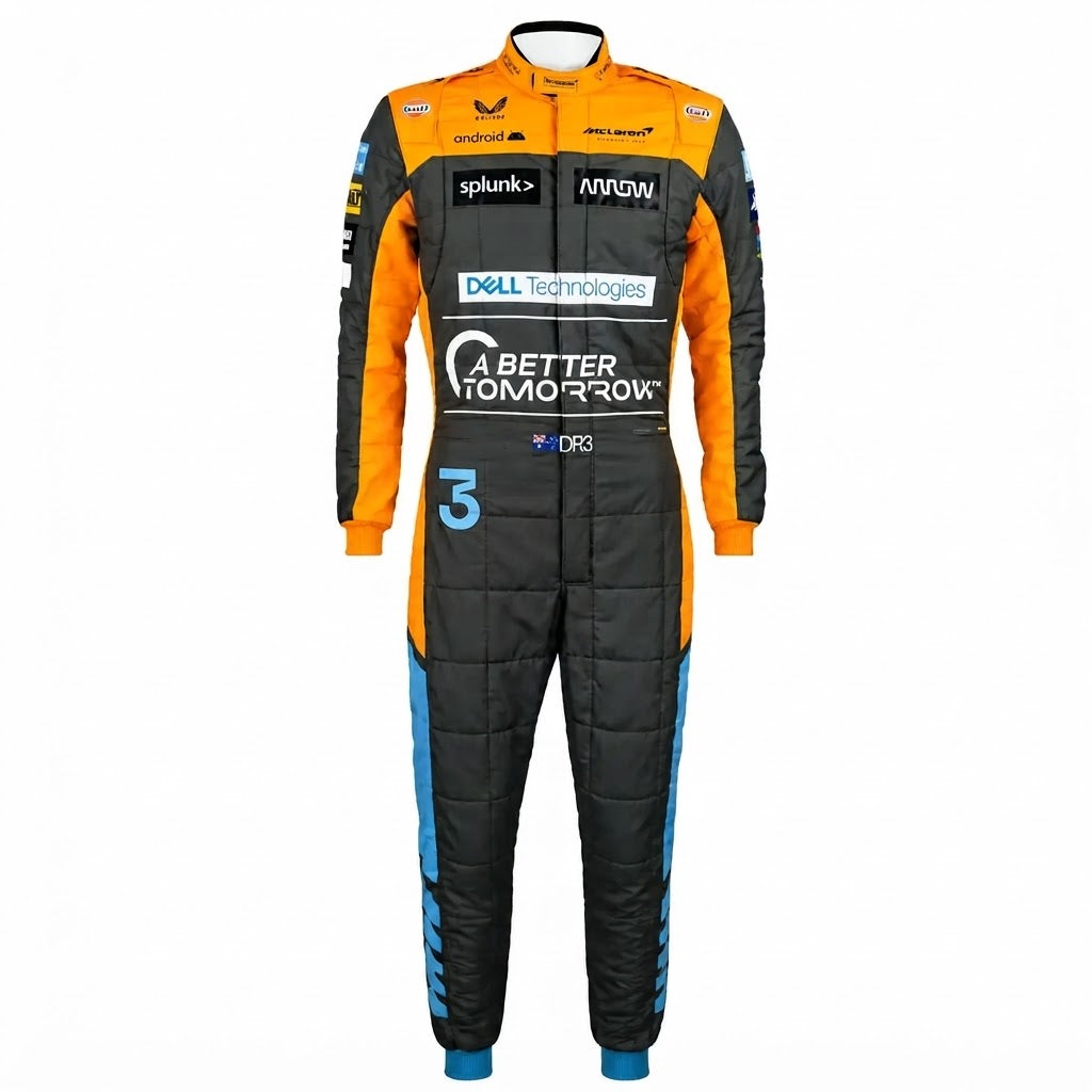2023 Oscar Piastri McLaren F1 Race Suit kart suits