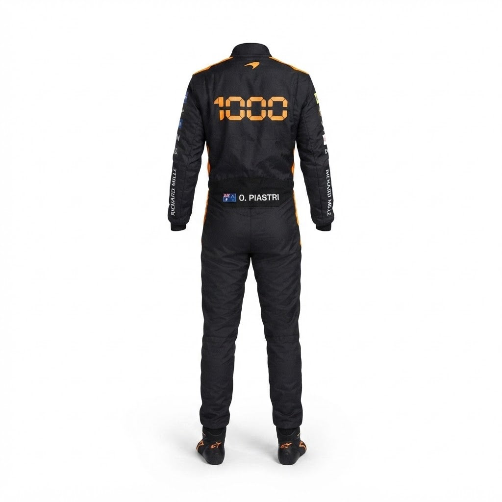 2026 Oscar Piastri McLaren F1 Race Suit Monaco GP Customgokart suit