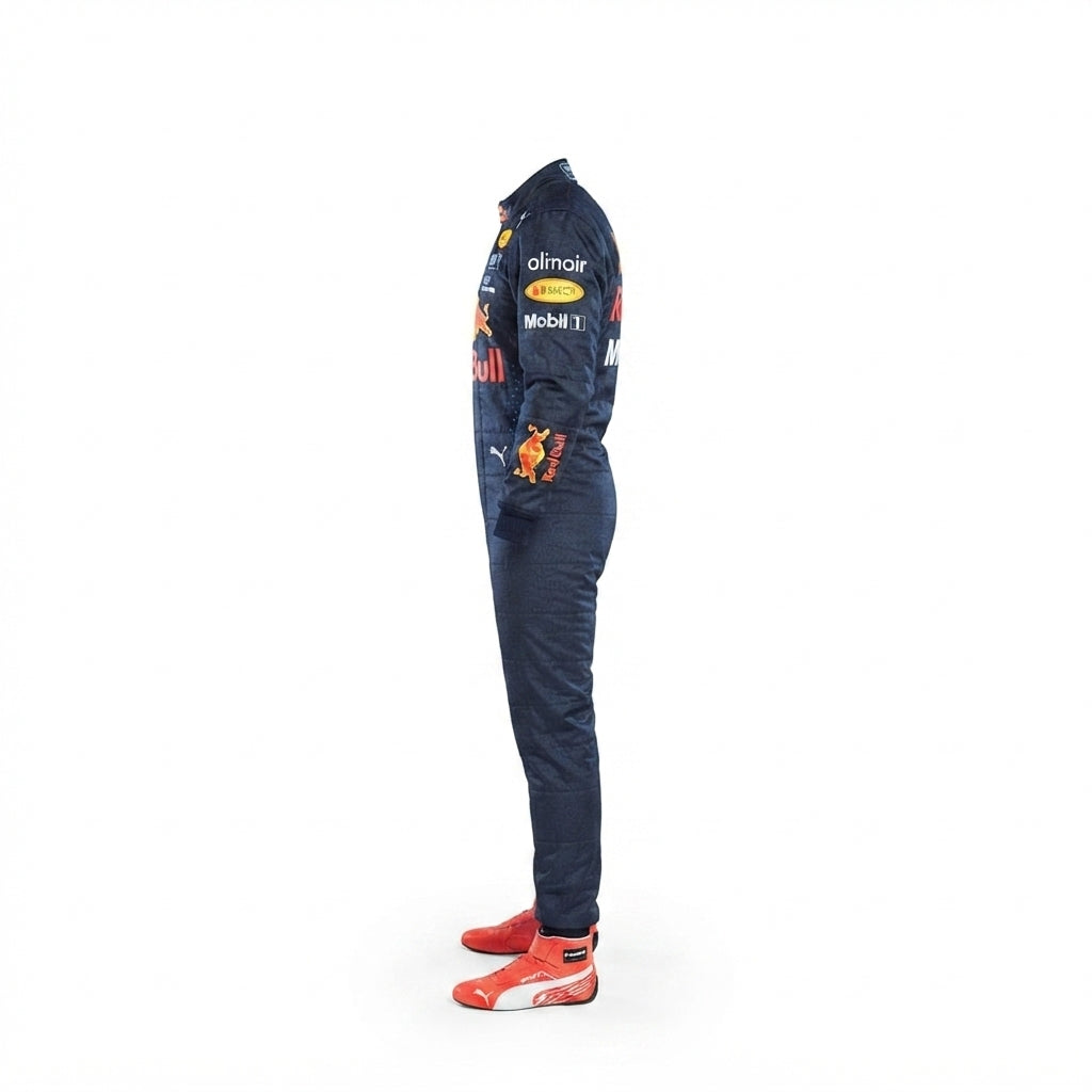 2021 Max Verstappen Red Bull Honda F1 Race Suit karting suits