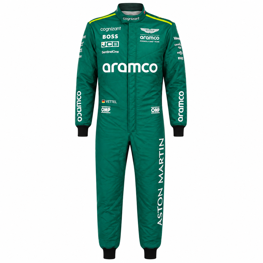 2024 Lance Stroll Aston Martin F1 Race Suit go kart suit