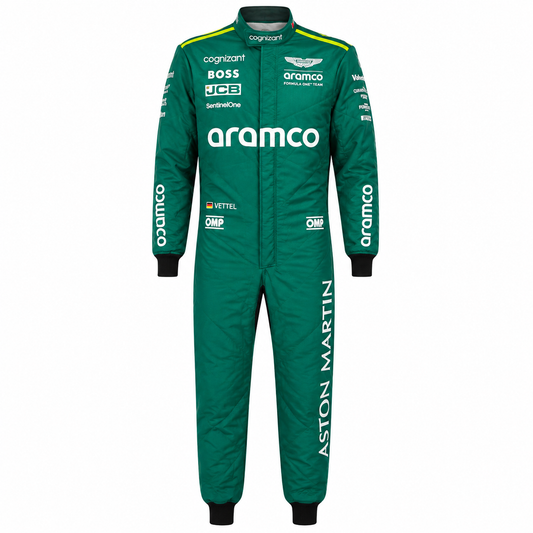 2024 Lance Stroll Aston Martin F1 Race Suit go kart suit