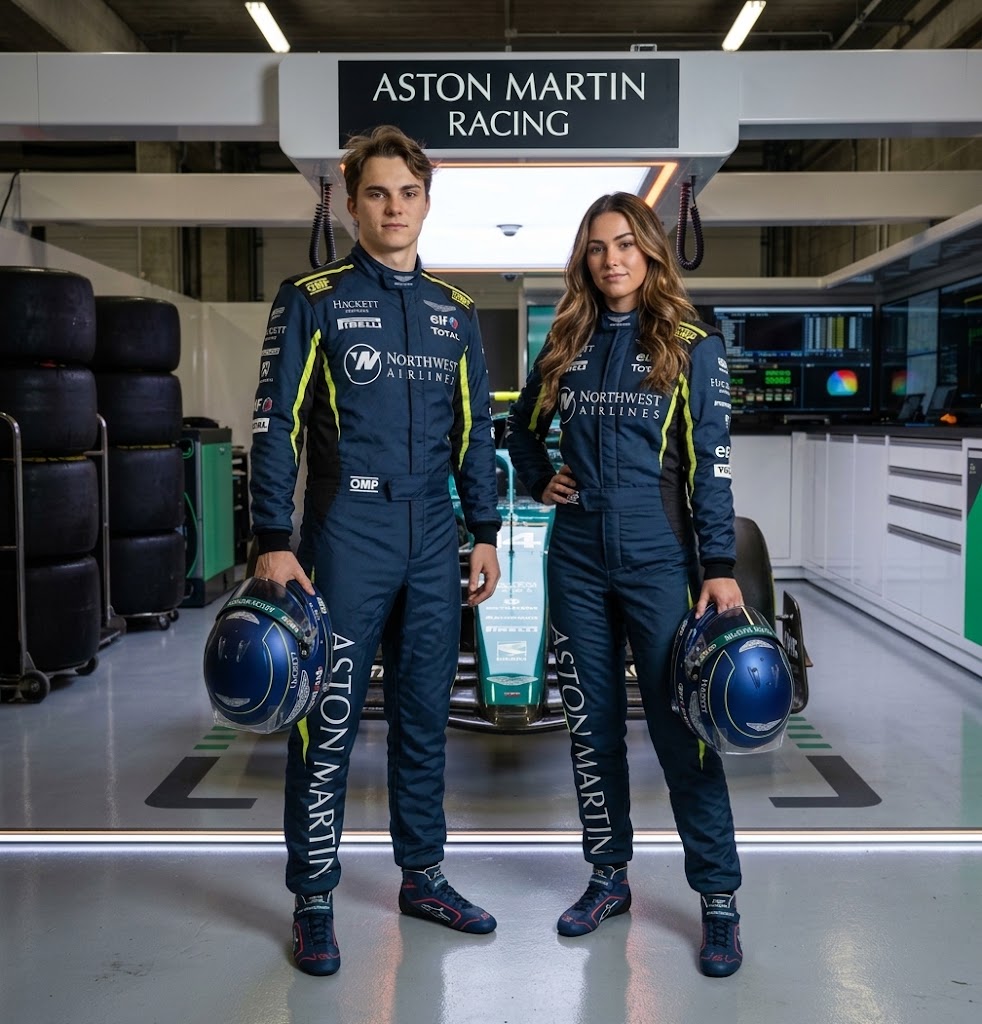Aston Martin F1 Team Race Suit karting suit