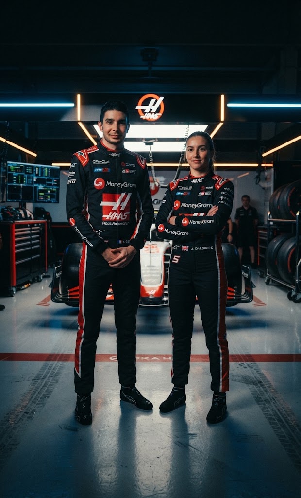 Esteban Ocon 2025 F1 Kart Suit