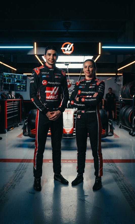 Esteban Ocon 2025 F1 Kart Suit
