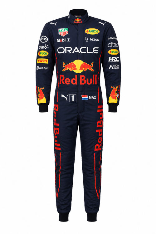 2022 Red Bull Max Verstappen F1 Race Suit f1 karting suit