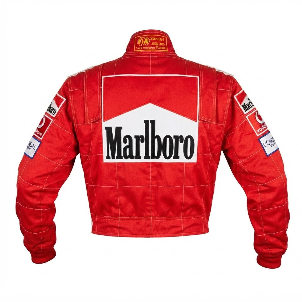 Michael Schumacher F1 Embroidered Race Suit KART SUIT