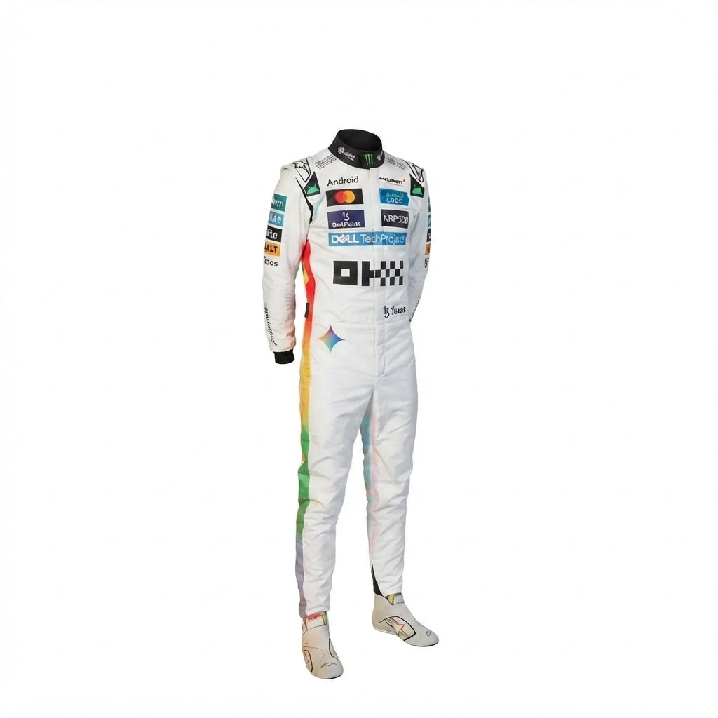 2026 Lando Norris McLaren Gemini F1 Race Suit kart suit