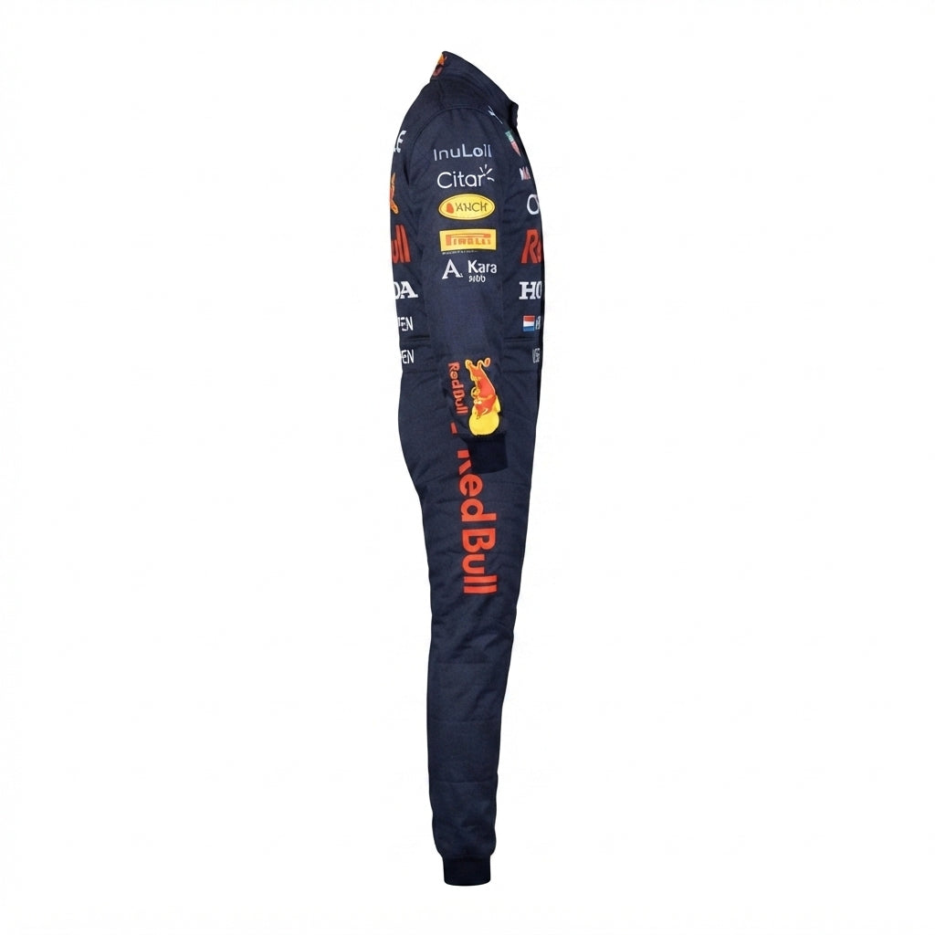 2022 Red Bull Max Verstappen F1 Race Suit custom go kart racing suit