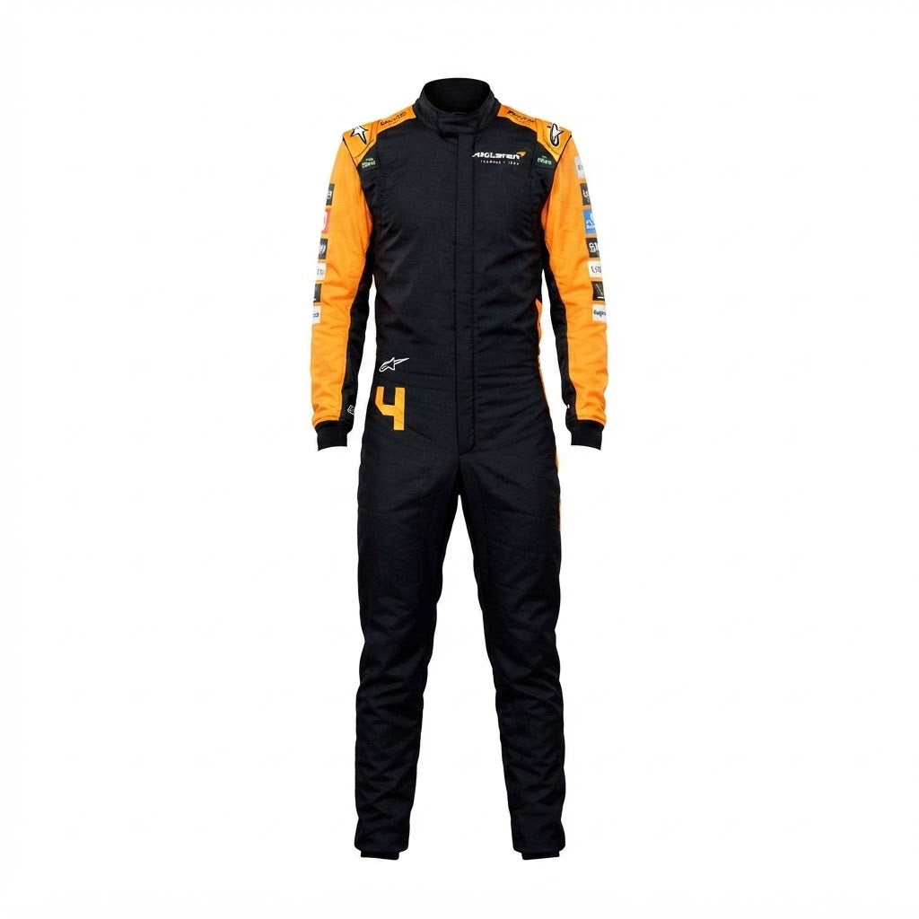2024 New McLaren Lando Norris F1 Team Race Suit kart suit