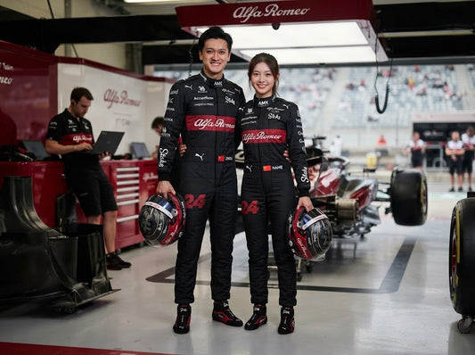2023 Zhou Guanyu Alfa Romeo F1  Karting Race Suit