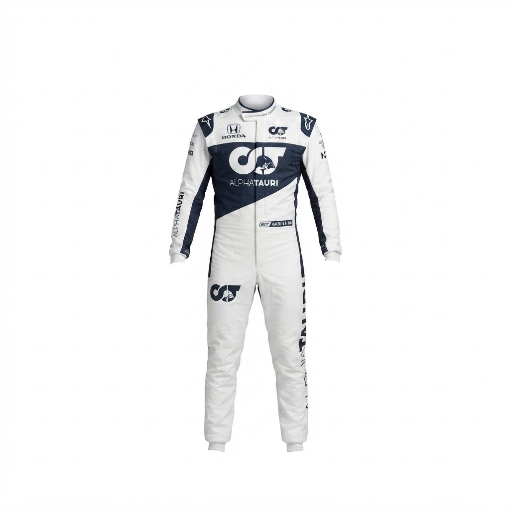 2021 Pierre Gasly AlphaTauri F1 Racing Kart Suits