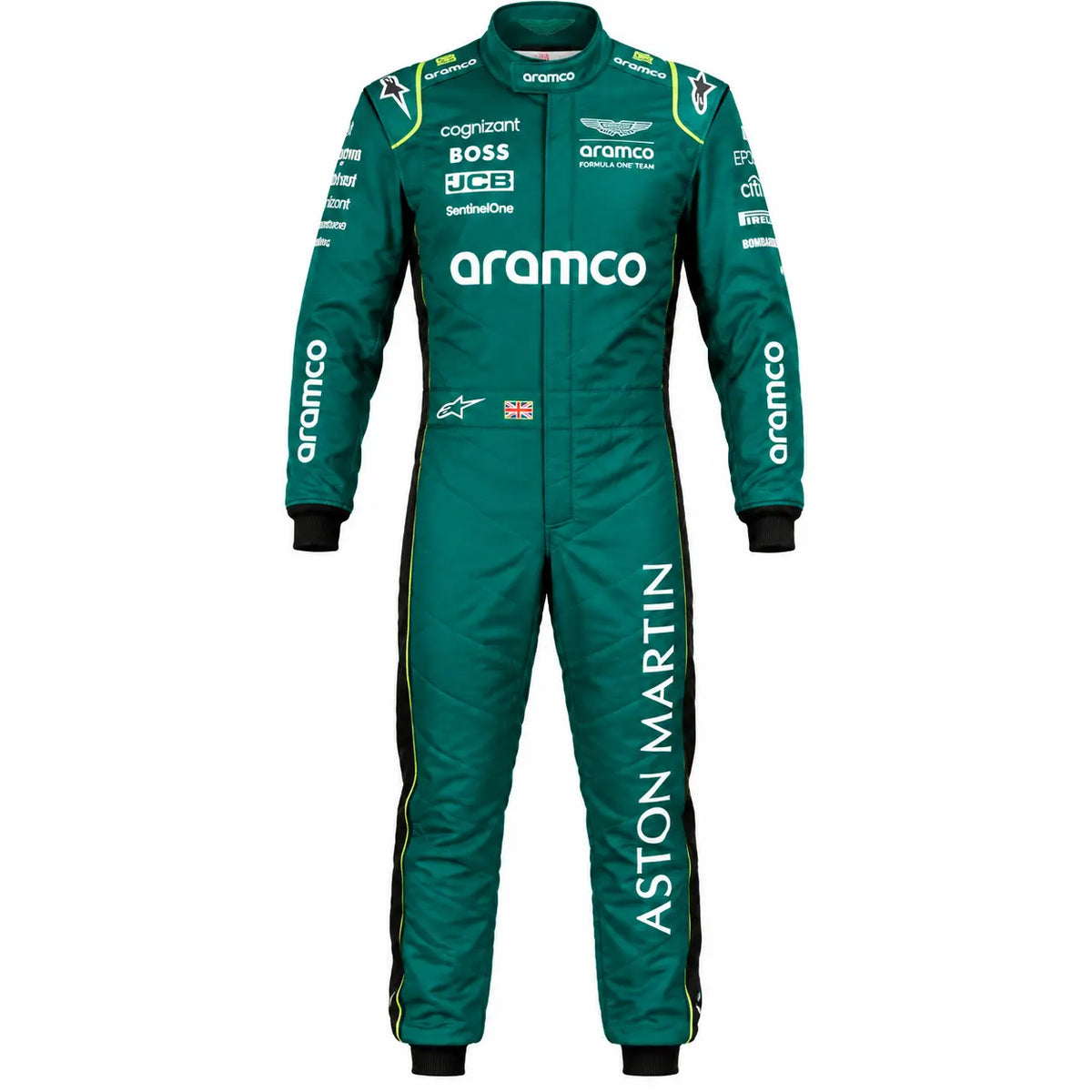 Fernando Alonso 2024 Aston Martin Go Kart Suit - Custom Go Kart Suit