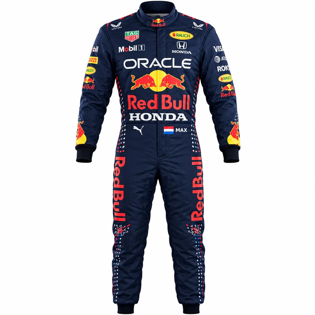 Max Verstappen 2021 Red Bull Go Kart Suit - Custom Go Kart Suit