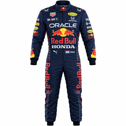 Max Verstappen 2021 Red Bull Go Kart Suit - Custom Go Kart Suit