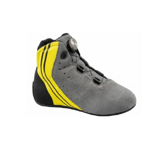 Professional Dial-Fit High-Top Kart Racing Boots