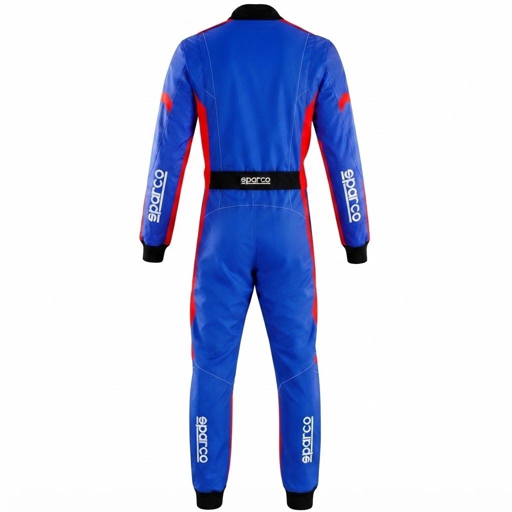 Sparco Competition Racing Suit - Blue and Red