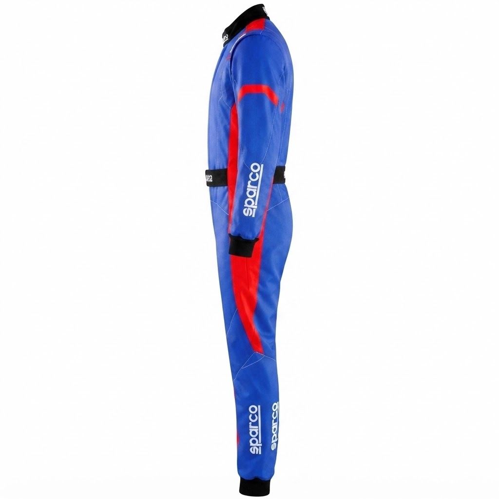 Sparco Competition Racing Suit - Blue and Red