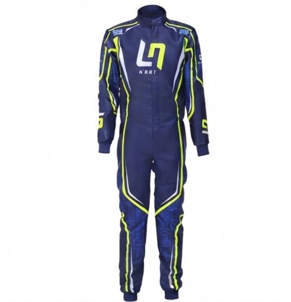Custom Go Kart Racing Suit, CIK/FIA Level-2 Approved, Digital Sublimation