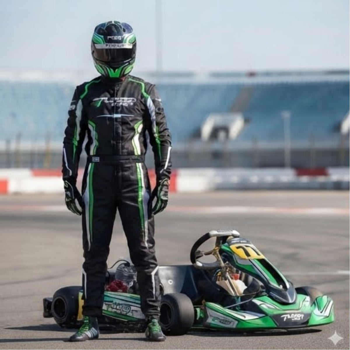 Go Kart Racing Suit for Adults | Handmade Professional Karting One-Piece Suit