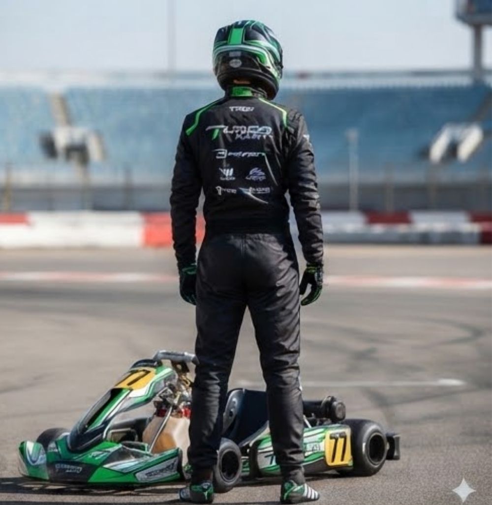 Go Kart Racing Suit for Adults | Handmade Professional Karting One-Piece Suit