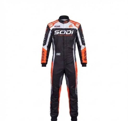 Sodi F1 custom made Professional Motorsport Gear Go Kart Racing Suit Free gift (Balaclava) CIK/FIA Level 2 Approved