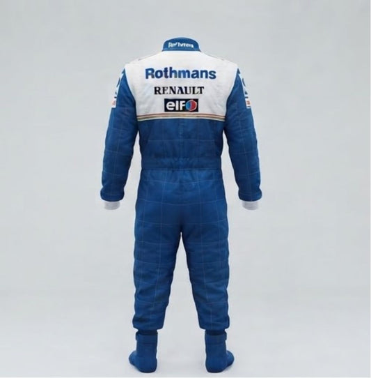 1994 Ayrton Senna Rothmans F1 Racing Suit - CIK/FIA Level 2 KIDS and Adult