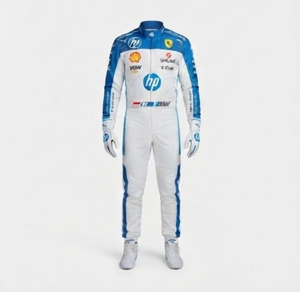 Customisable Hamilton And Leclerc Racing CIK/FIA Level-2 Approved F1 Inspired Titan Kart Racing Suits