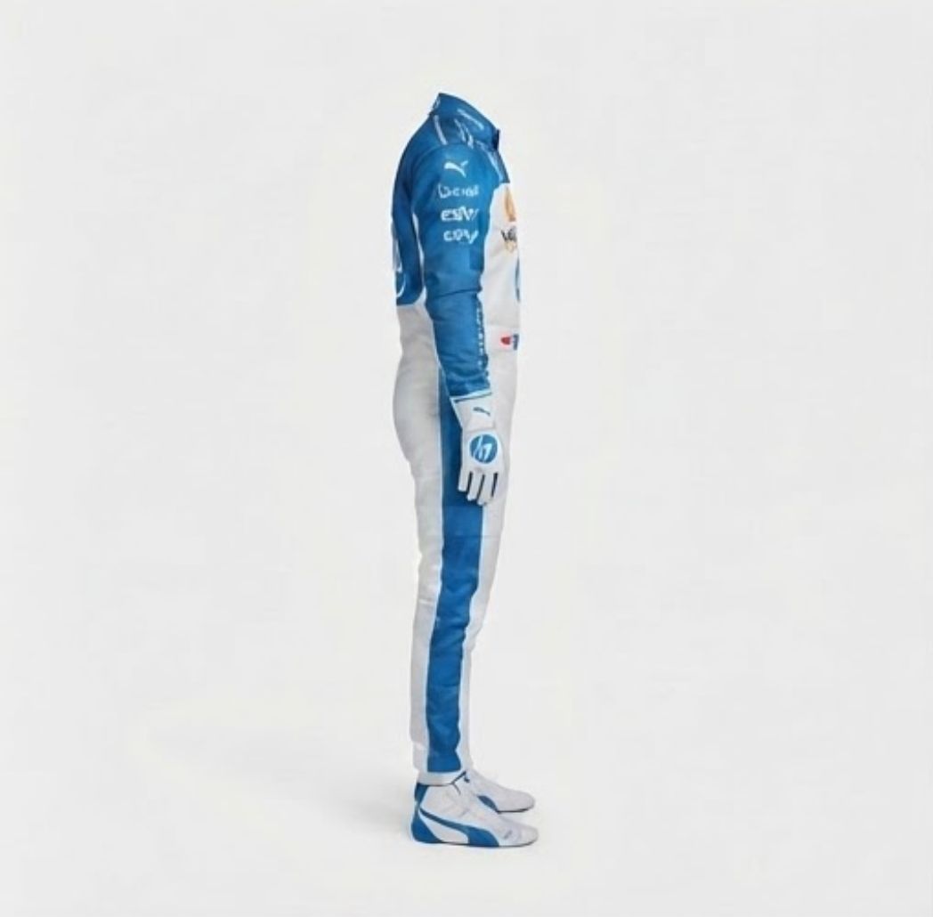Customisable Hamilton And Leclerc Racing CIK/FIA Level-2 Approved F1 Inspired Titan Kart Racing Suits