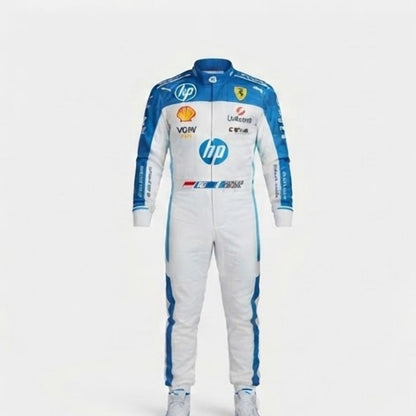 Customisable Hamilton And Leclerc Racing CIK/FIA Level-2 Approved F1 Inspired Titan Kart Racing Suits