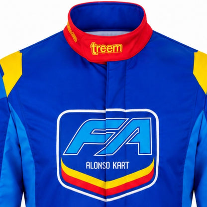FA Alonso Go Karting Racing Suit