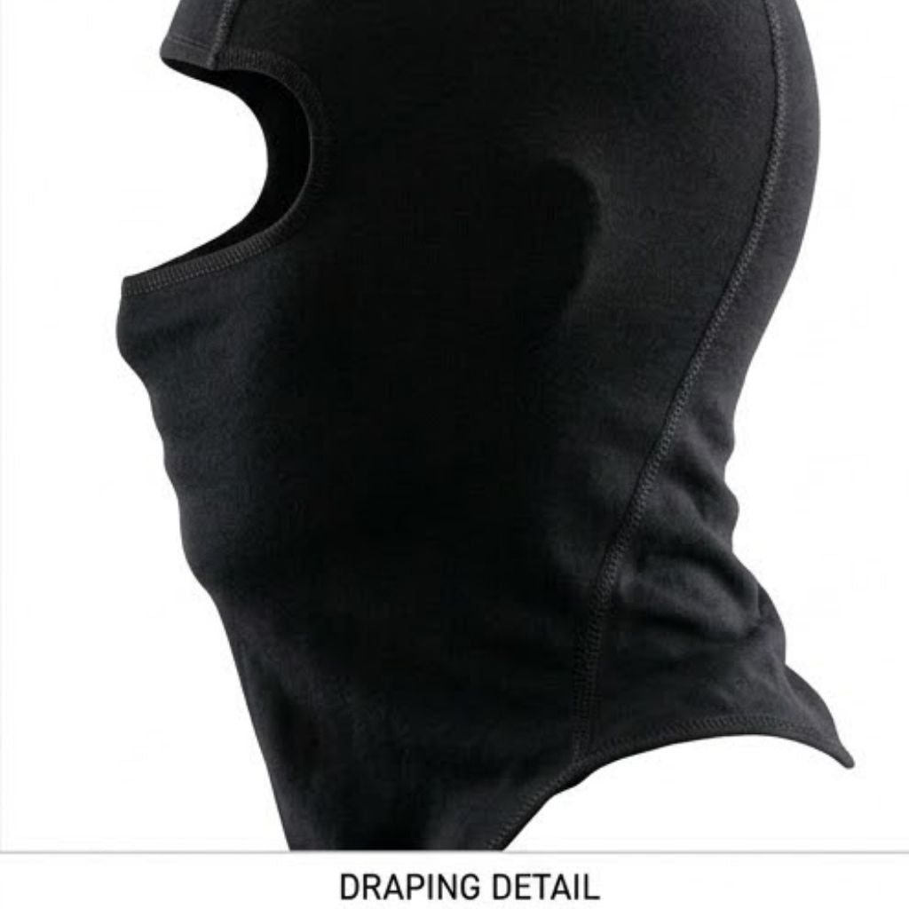One Black Evo Balaclava Professional Fireproof Underwear FIA 8856-2018 Approved