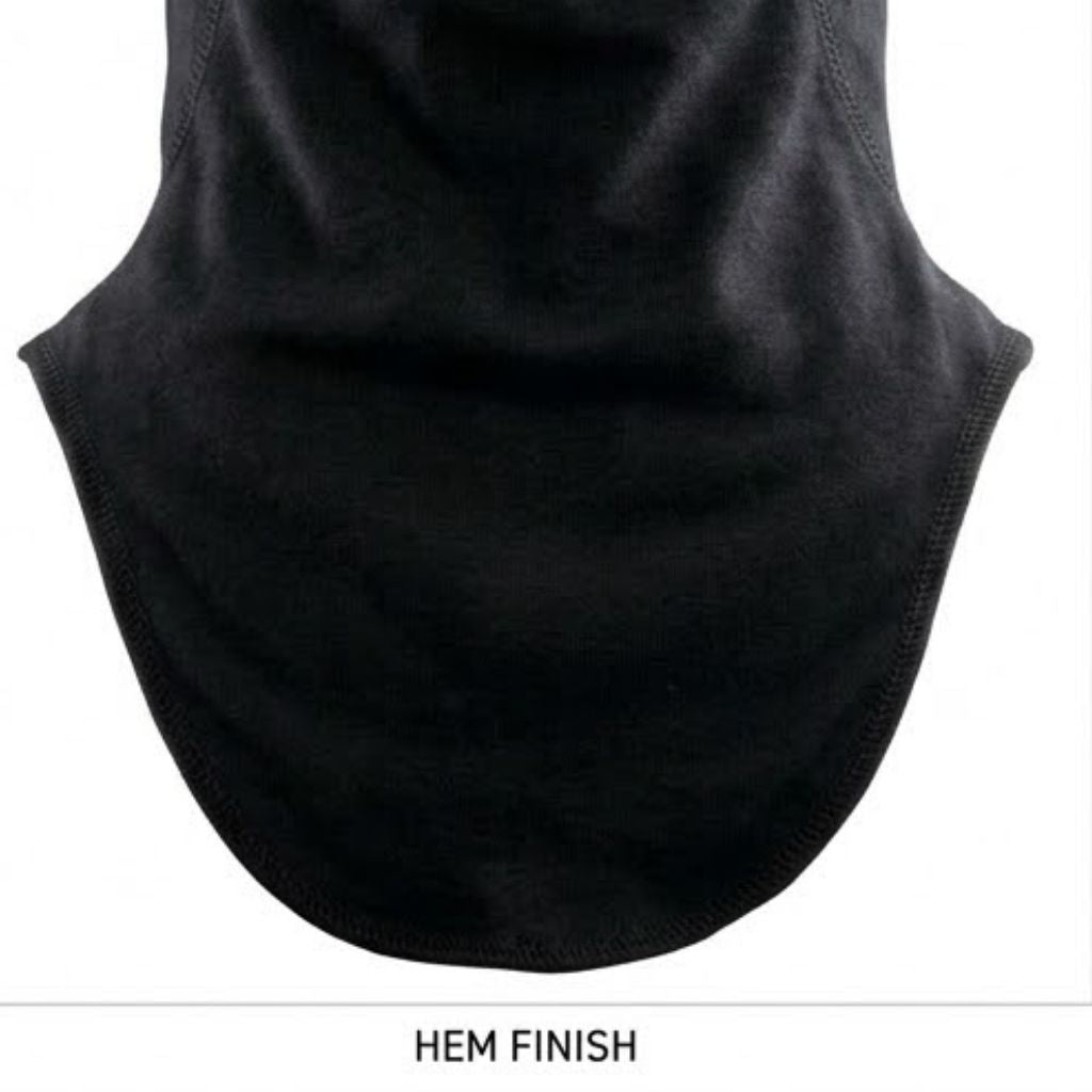 One Black Evo Balaclava Professional Fireproof Underwear FIA 8856-2018 Approved