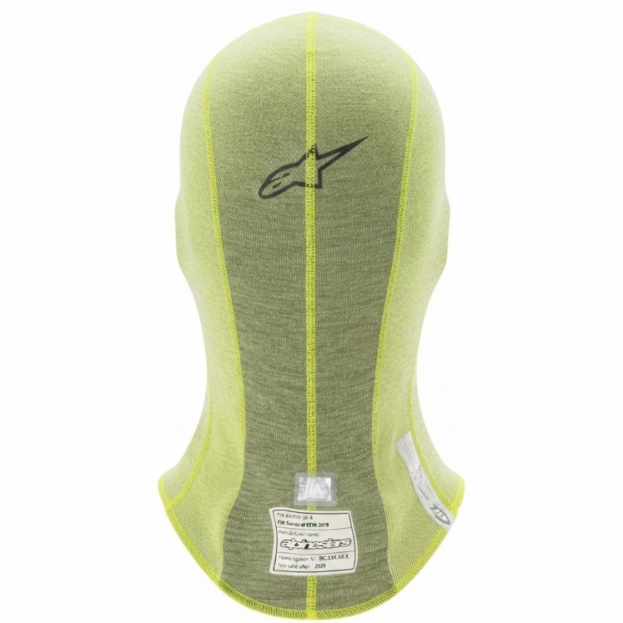 Alpinestars ZX Balaclava EVO V2 - FIA/SFI Certified Fire-Resistant Racing Balaclava with Lenzing FR Fabric