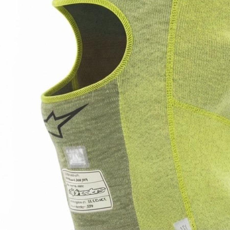 Alpinestars ZX Balaclava EVO V2 - FIA/SFI Certified Fire-Resistant Racing Balaclava with Lenzing FR Fabric