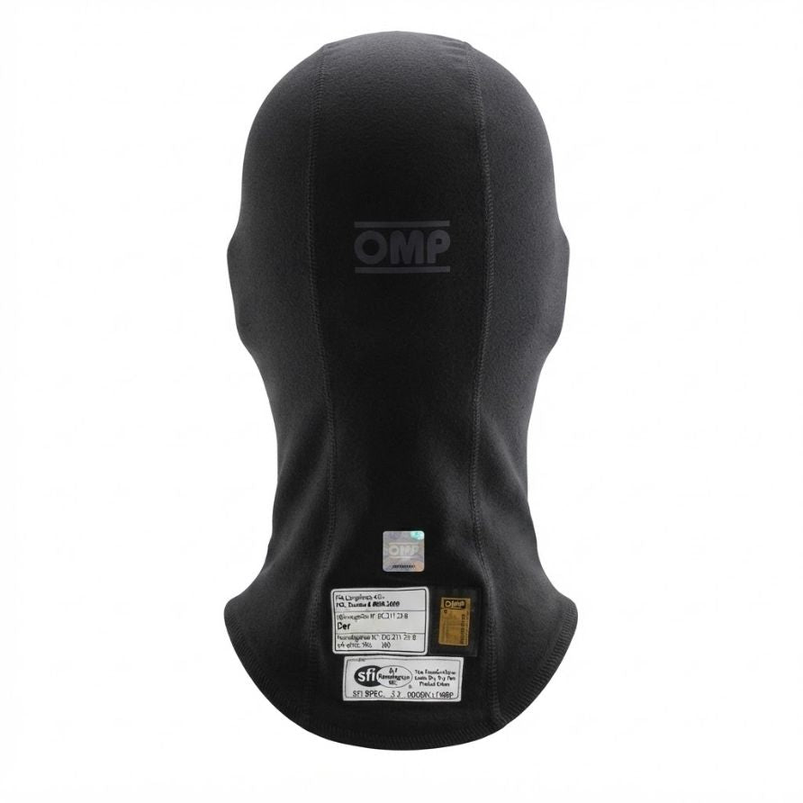 FIA Approved Balaclava OMP One Evo Fire Resistant Racing Underwear for Karting